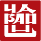 Yabaolu project logo, with white Chinese lettering on a red background